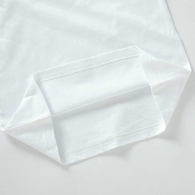 Boys 2Y-7Y Soft Organic Cotton White Tank Top Undershirts